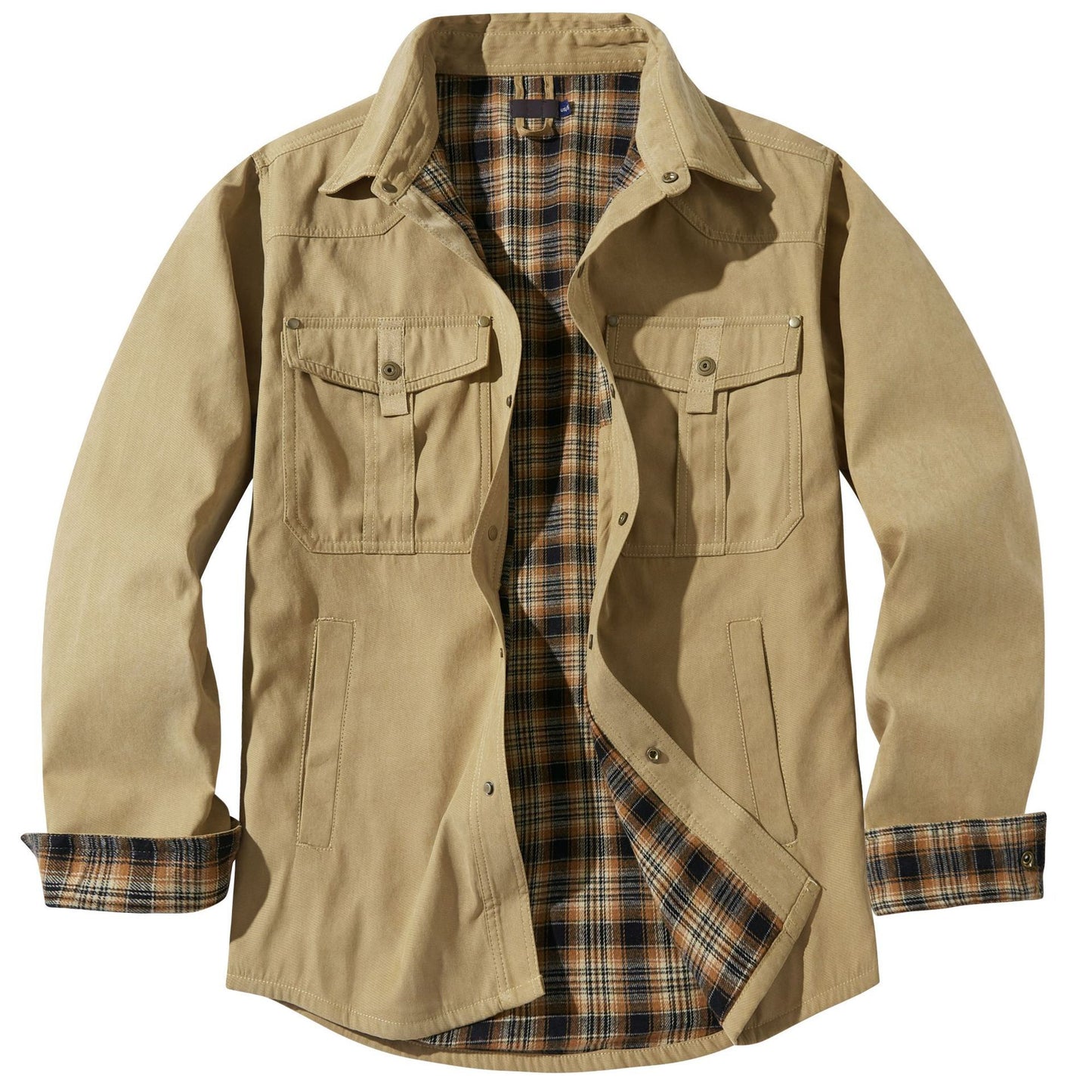Burke | Veste Rover doublée de flanelle