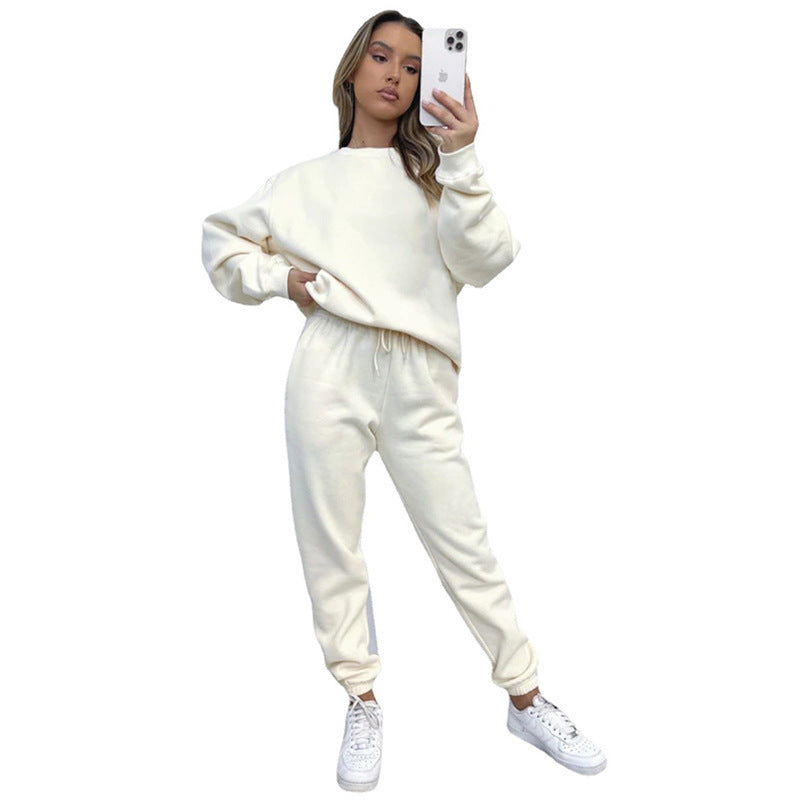 Ensemble pull-over décontracté d'automne pour femmes