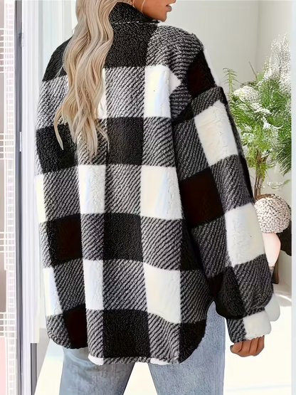 Veste polaire en peluche Paula