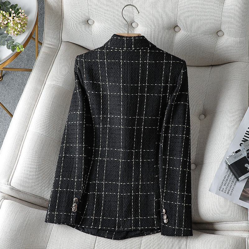 BLAZER À CARREAUX CELINA™
