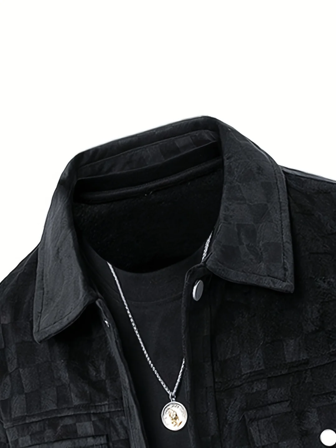 Veste en daim à carreaux Maverick